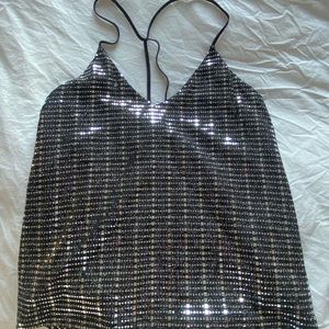 Disco ball top for party